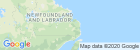 Newfoundland And Labrador map